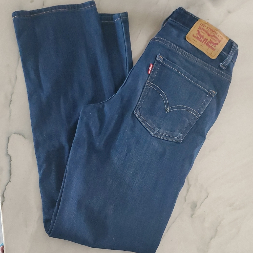 Levi's Boy's Denim Straight Jeans